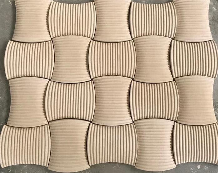 Luminous Weave 3D Feature Wall Panel