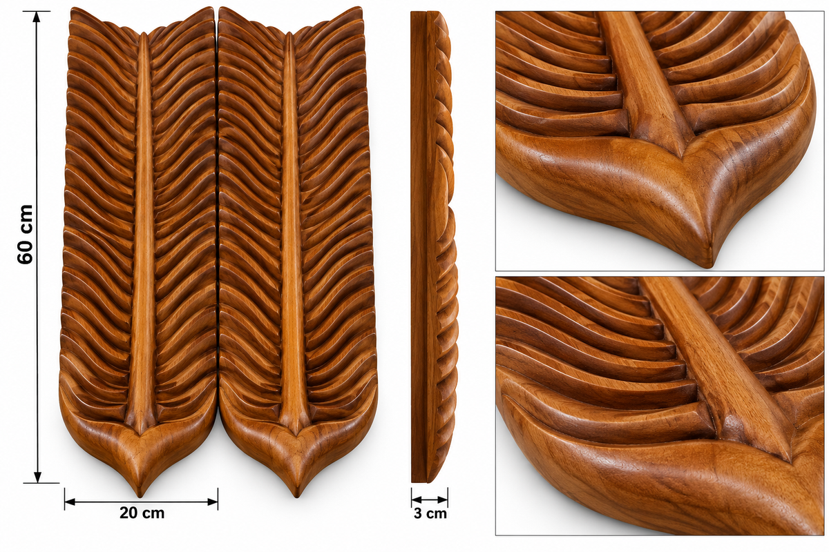 Luxury Bespoke Margarida TV Wall | Elite Interior Collection Crafted in Teak Wood