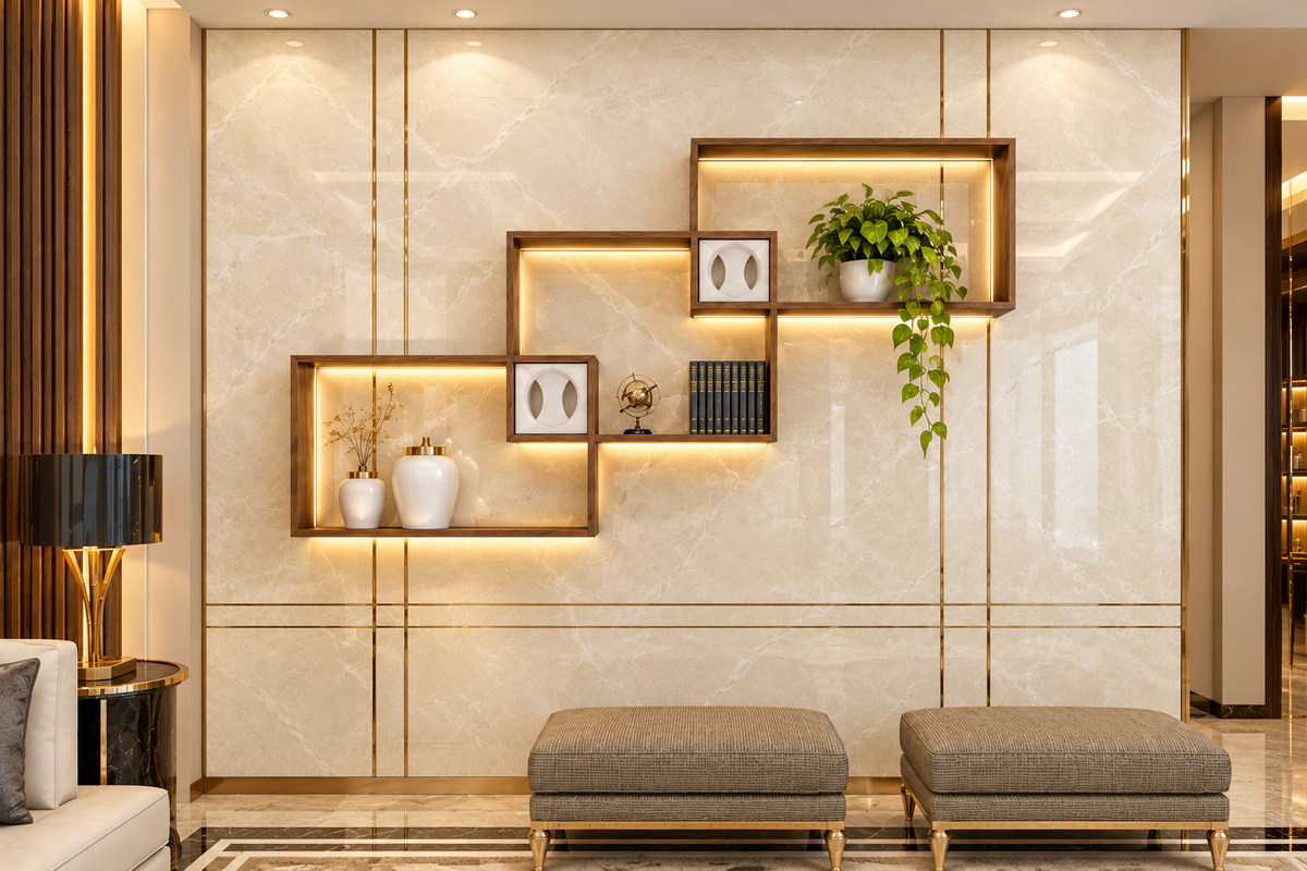 Luxury Wall Decoration | Crafted in 3D Porcelain