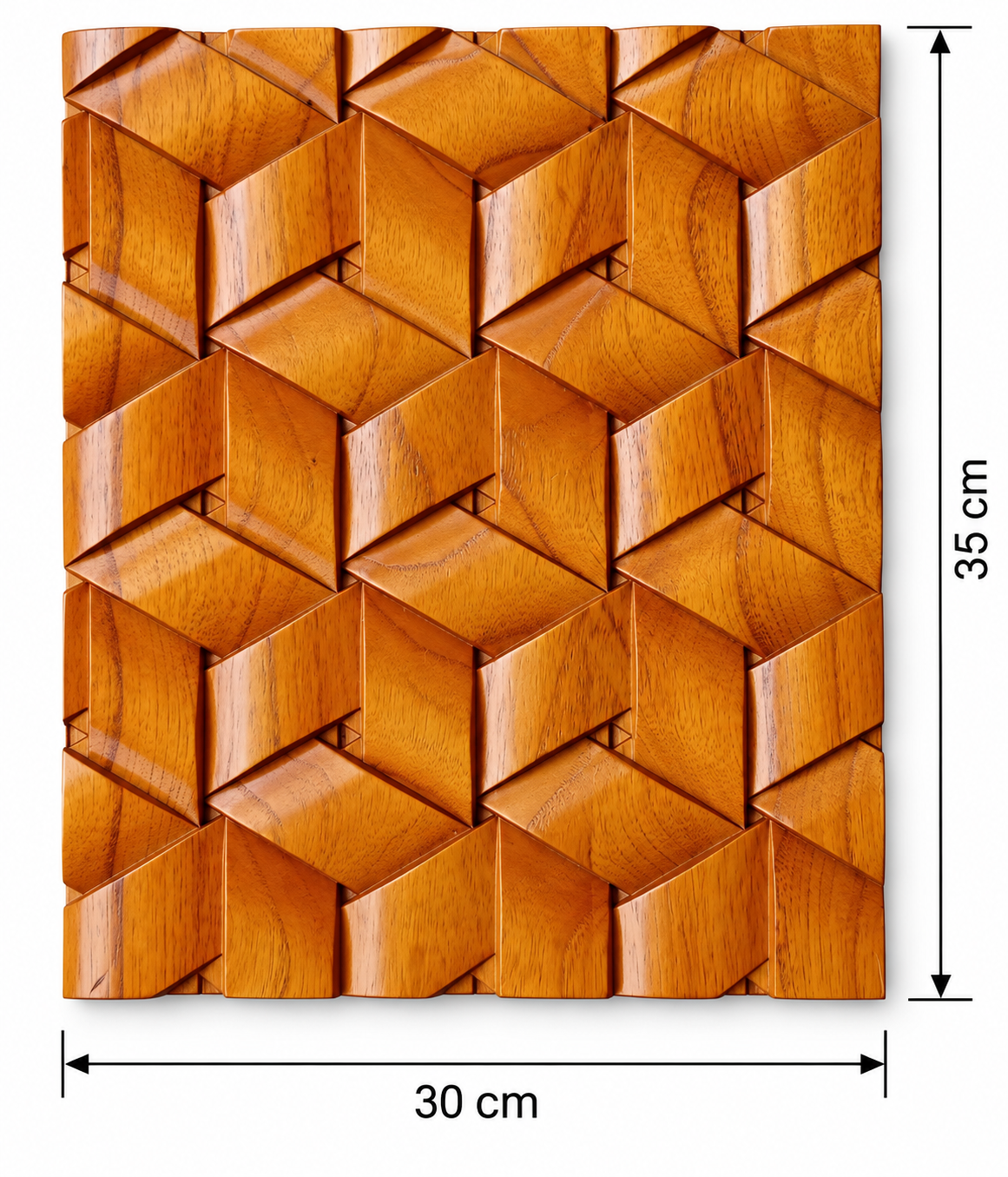 Creative Wall Decoration | Crafted in Teakwood