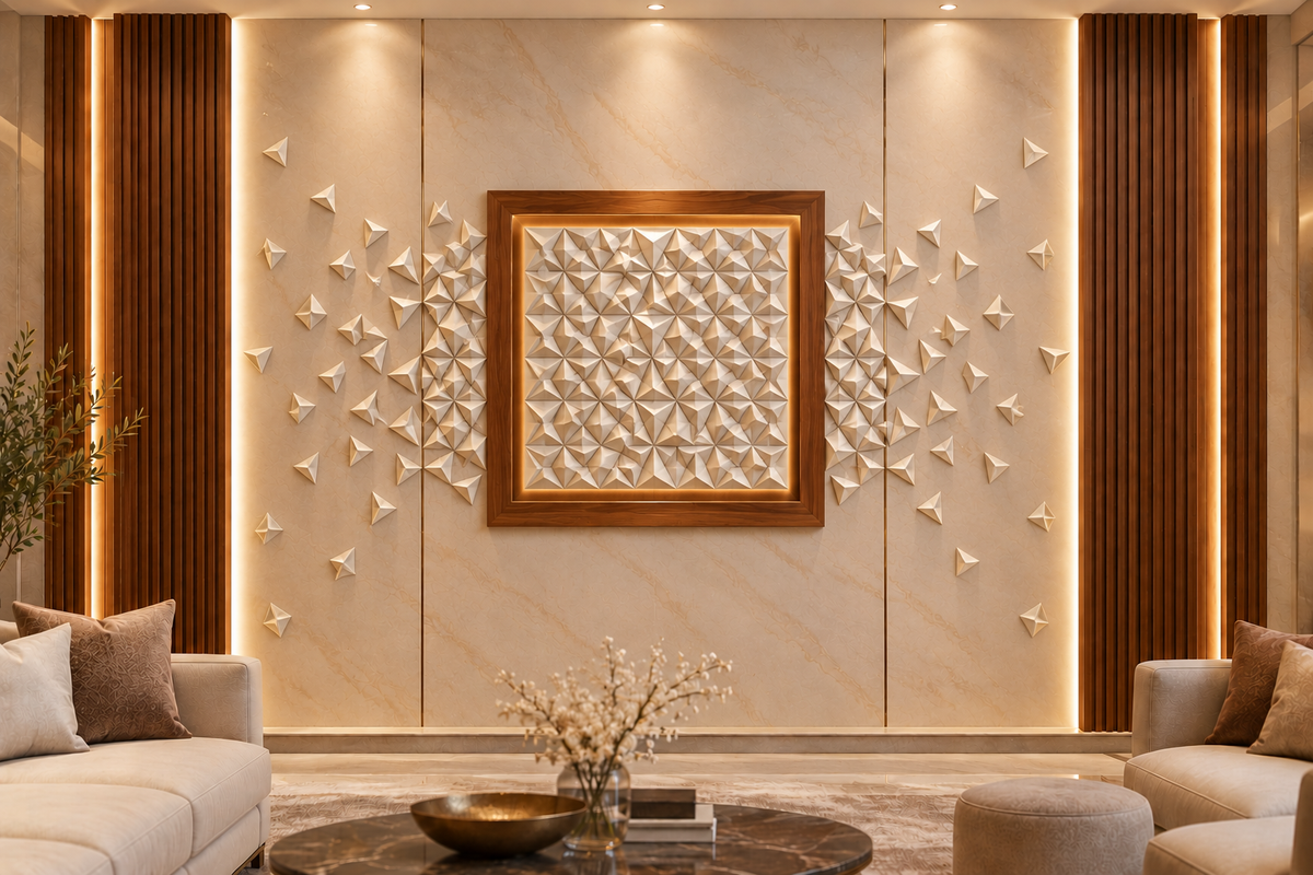 Creative Wall Decoration | Crafted in 3D Porcelain