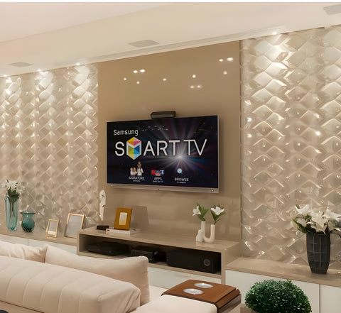 Creative TV wall