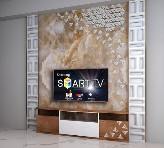 Creative TV wall