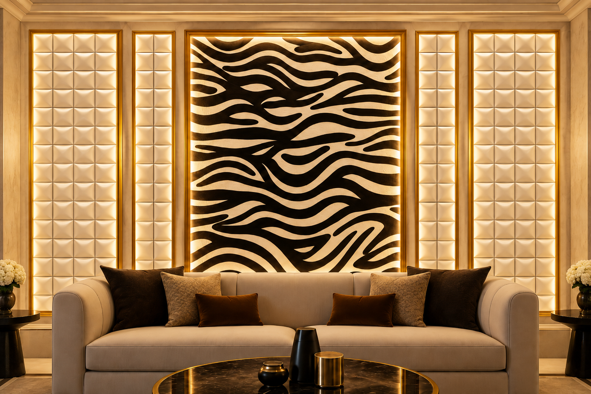 Luxury Wall Decoration | Crafted in 3D Porcelain