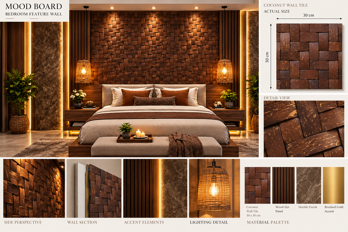 Luxury Wall Decoration | Crafted in Teakwood