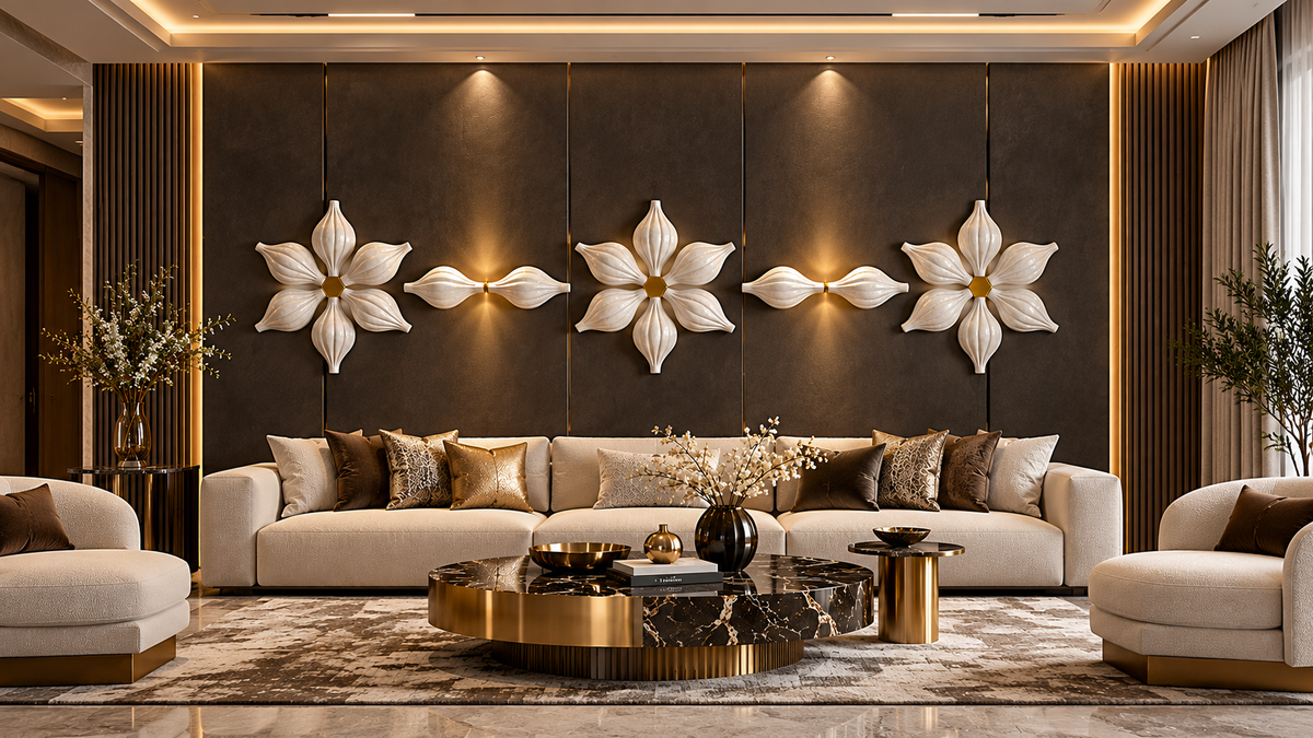 Luxury Wall Decoration | Crafted in 3D Porcelain