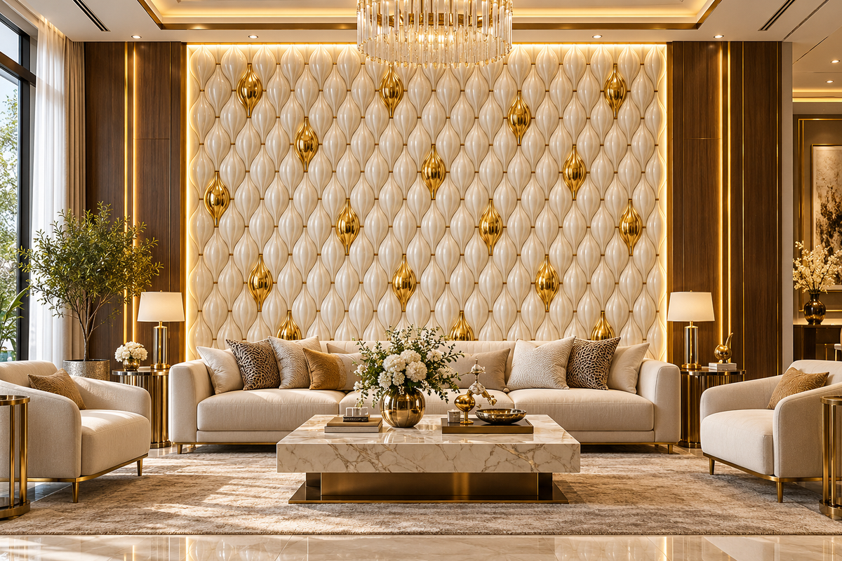 Luxury Wall Decoration | Crafted in 3D Porcelain