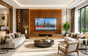 Luxury TV wall