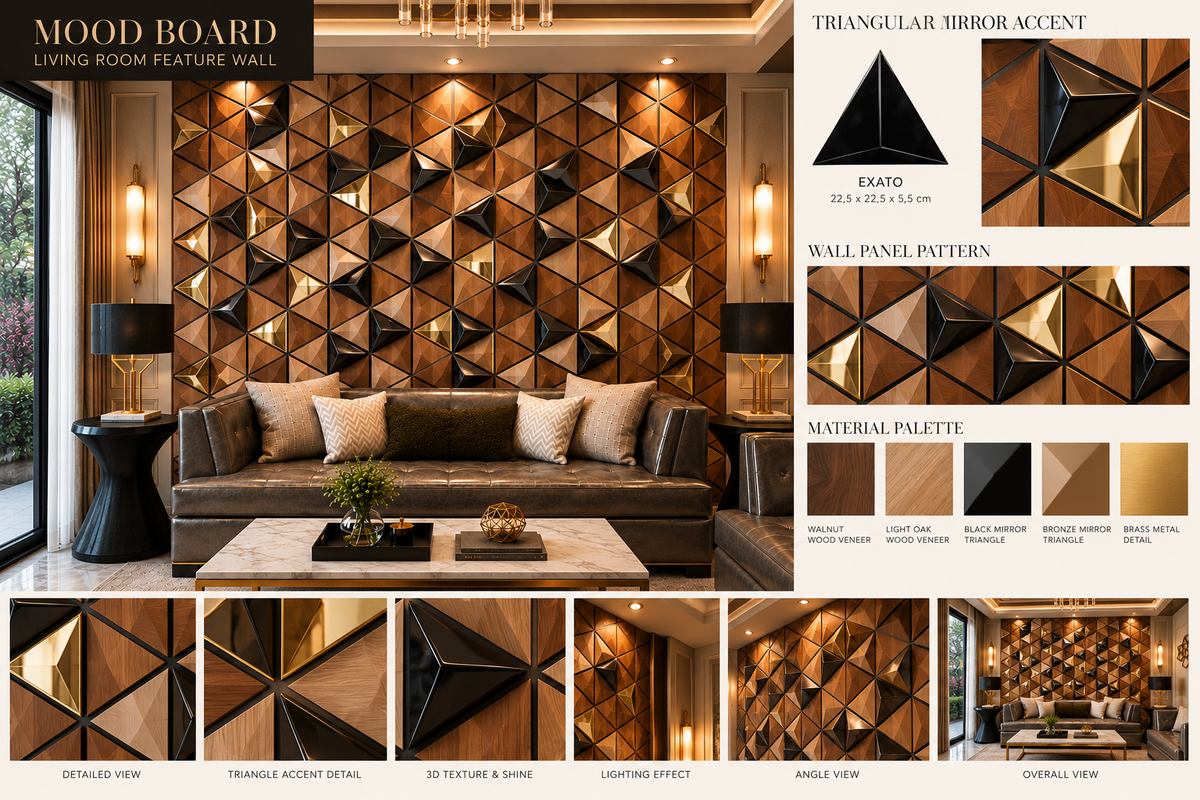 Luxury Wall Decoration | Crafted in Teakwood