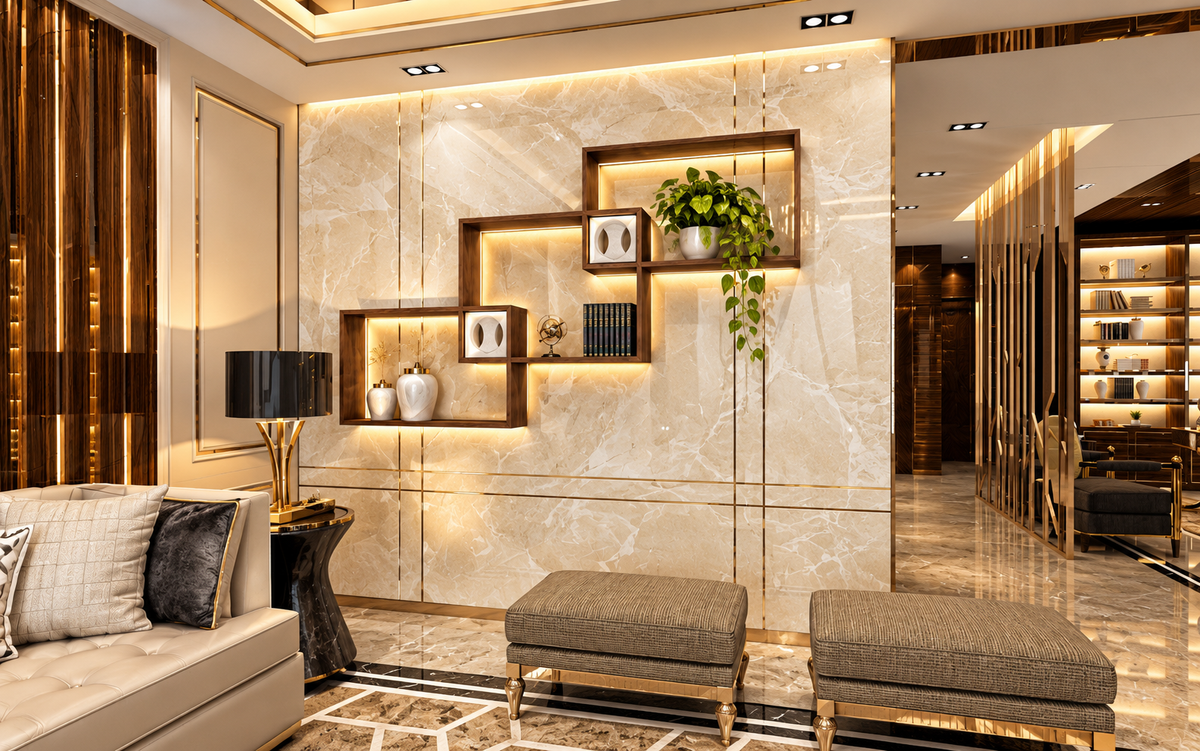 Luxury Wall Decoration | Crafted in 3D Porcelain