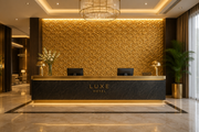 Luxury Ceramic Hotel Accent Decor - Sterling