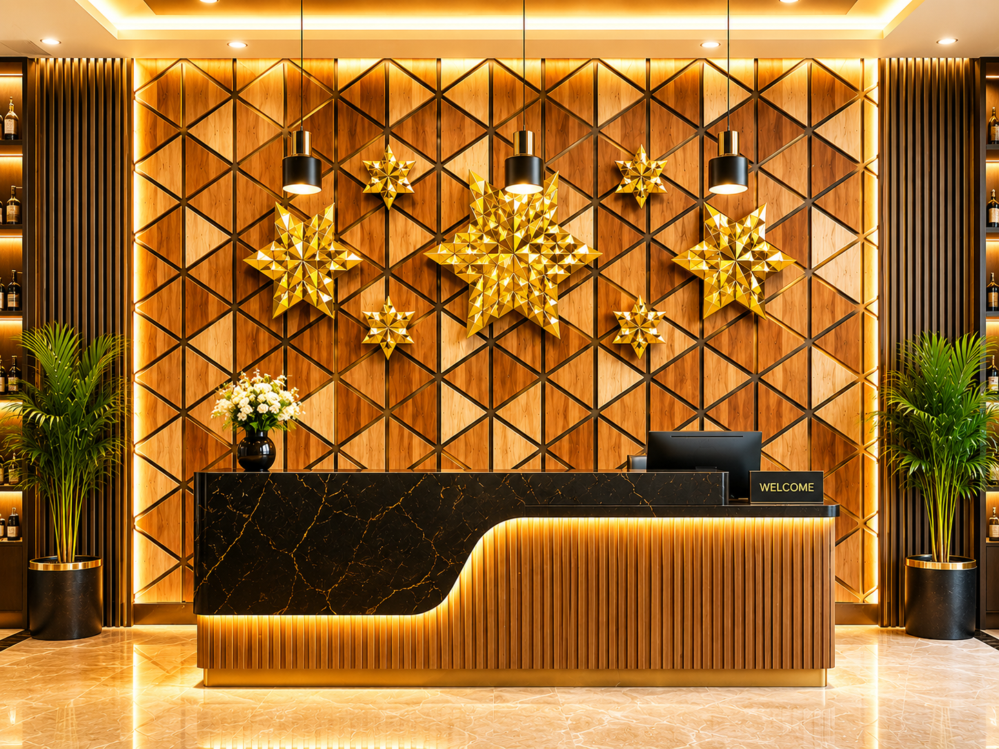 Luxury Ceramic Hotel Accent Decor - Elite