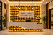 Luxury Ceramic Hotel Accent Decor - Prestige