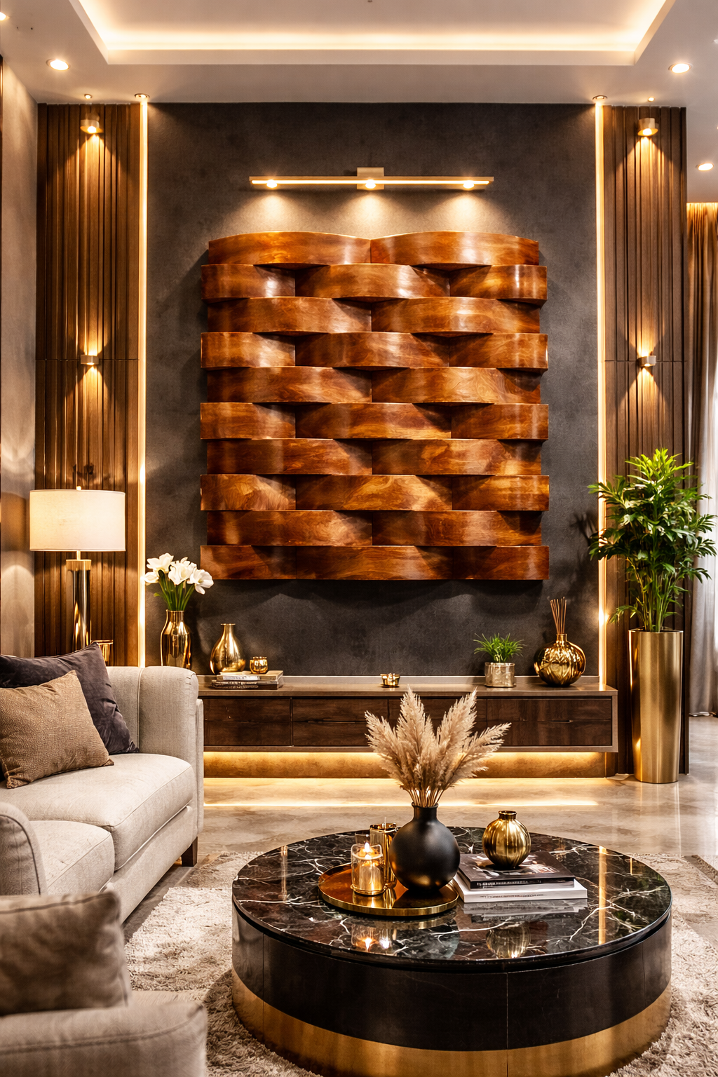 3D teak wood creations