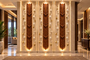 Creative Wall Decoration | Crafted in Teakwood