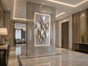 Luminous Leaf Sculptural Partition Panel