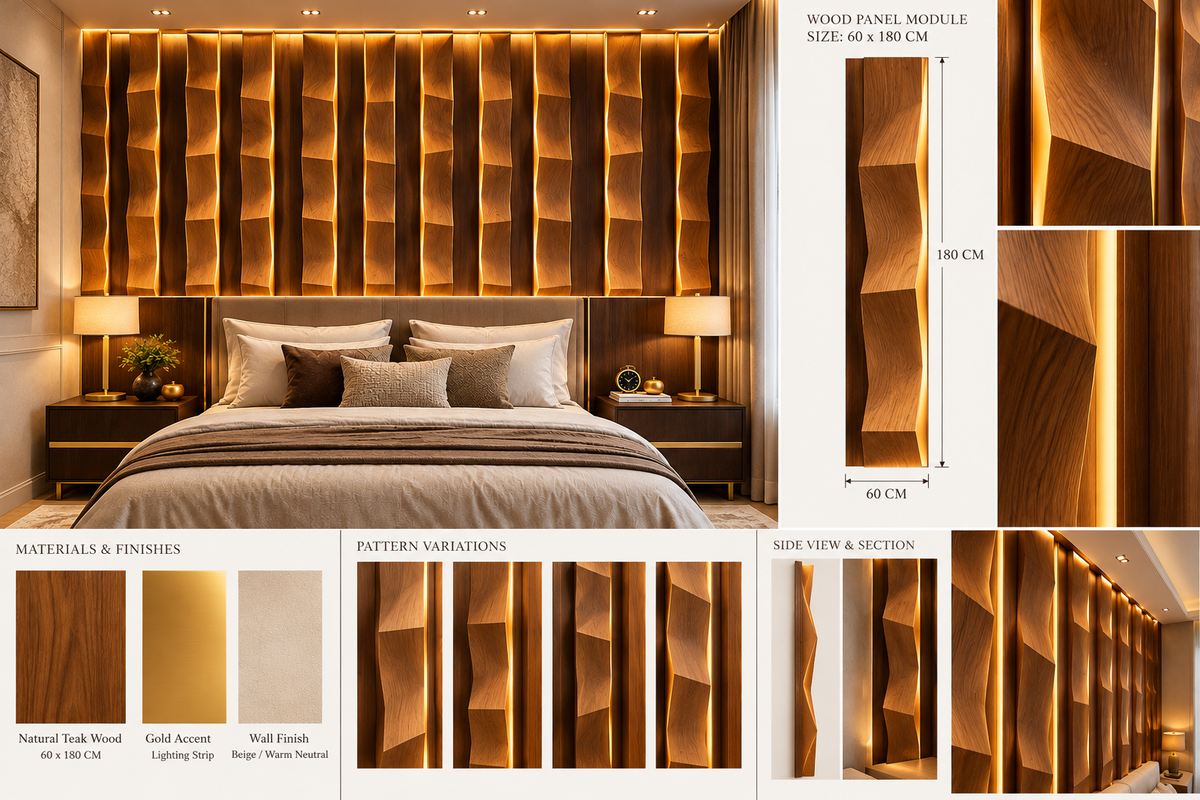 Exclusive Wall Decoration | Crafted in Teakwood