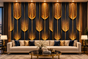 Elegant Wall Decoration | Crafted in Teakwood