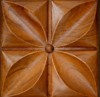Luxury Bespoke Grand Accent Decor | Crafted in Teak Wood & Shelves