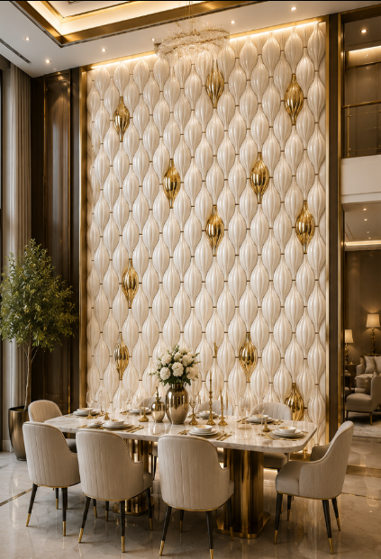 Premium Wall Decoration Art | Crafted in 3D Porcelain
