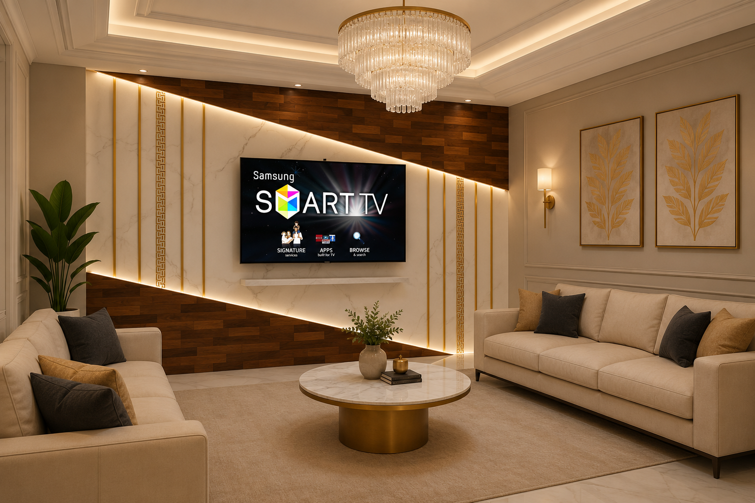 Luxury Bespoke TV Wall | Bespoke Studio Collection