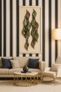 Verdant Cascade Luxury Wall Art Panel