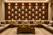 Premium Wall Decoration Feature | Coconut Shell & Porcelain Art