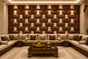 Premium Wall Decoration | Crafted in Teakwood & 3D Porcelain