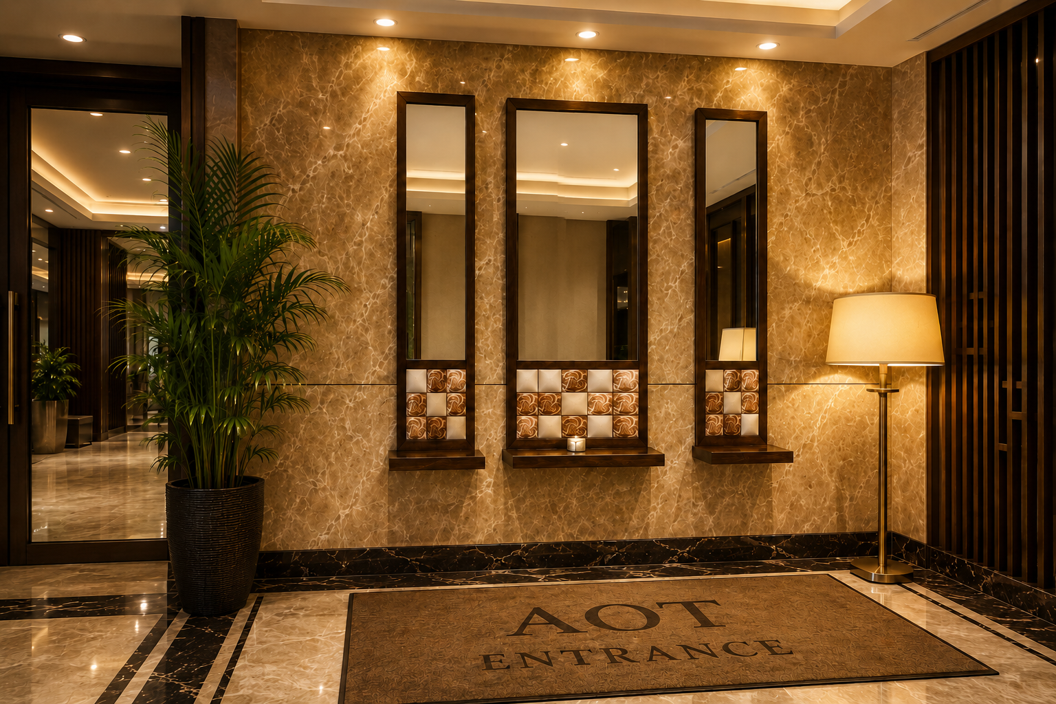 Bespoke Wall Decoration Art | Teak Wood & Coconut Detail