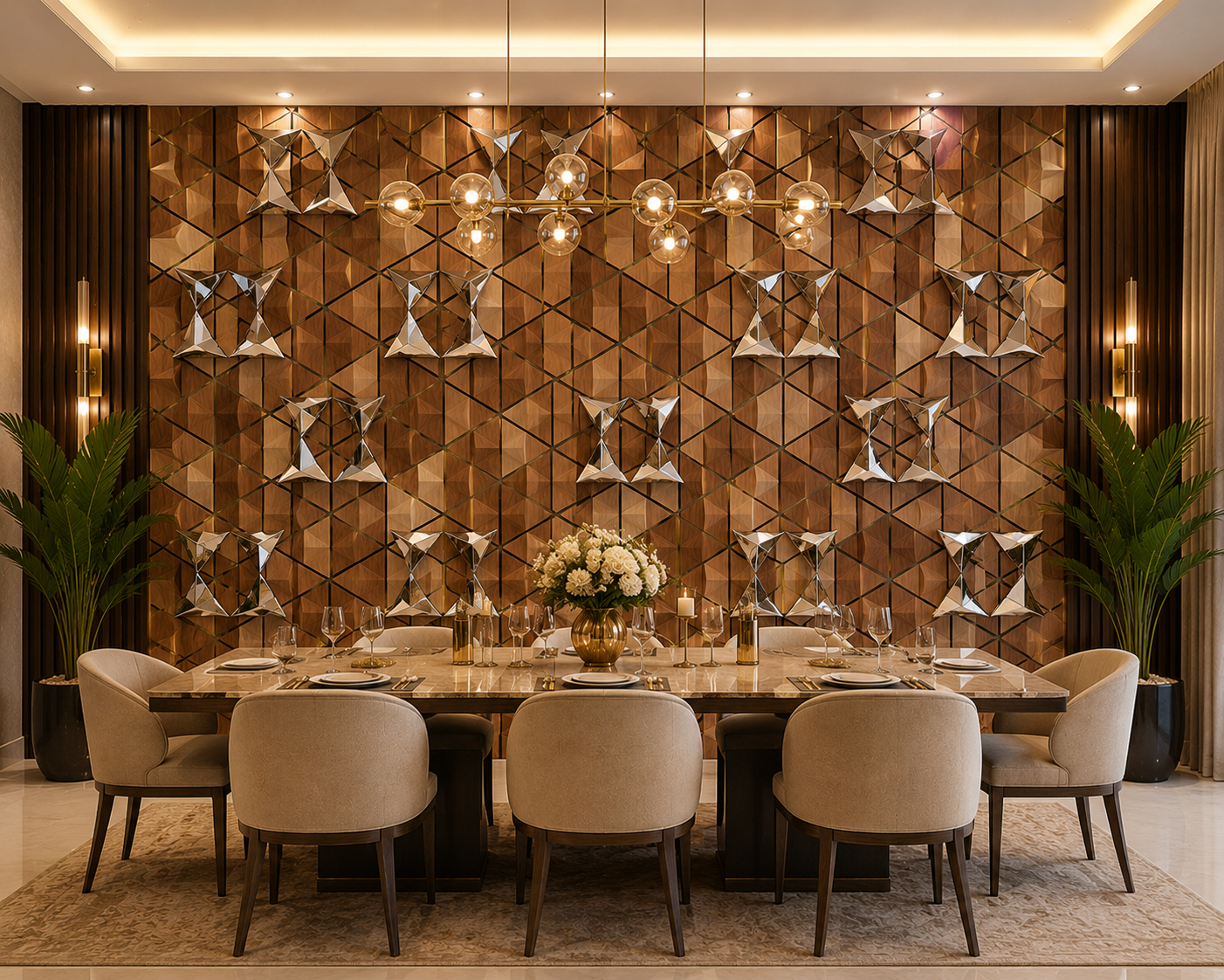 Exclusive Wall Decoration Art | Stone Mosaic & Ceramic Blend