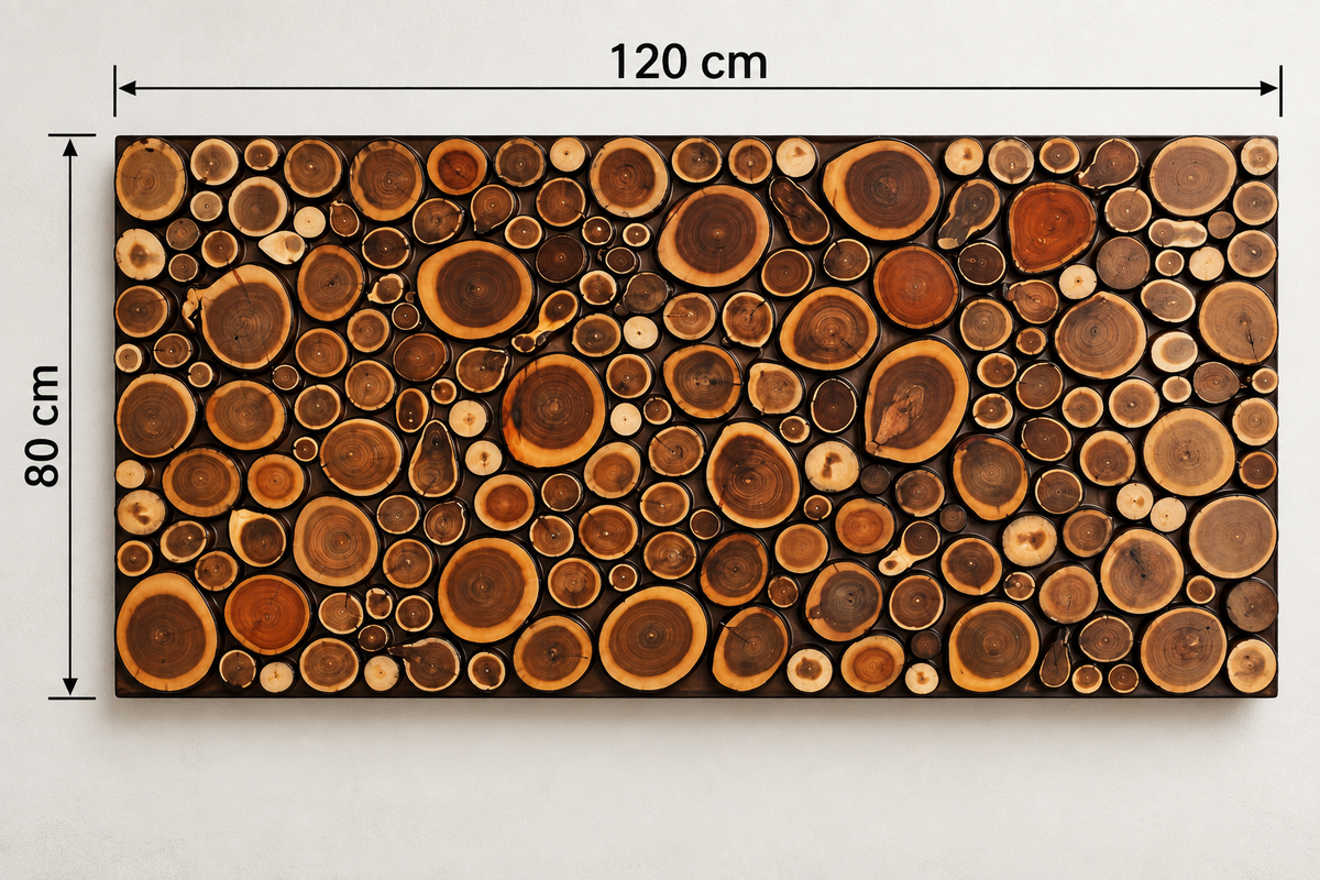 Luxury Wall Decoration | Crafted in Teakwood