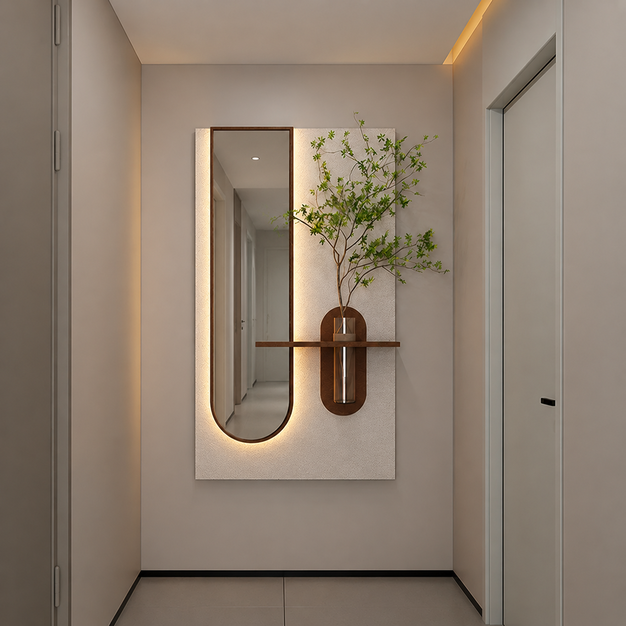 Luxury Bespoke Noble Accent Decor | Crafted in Teak Wood & 3D Ceramic
