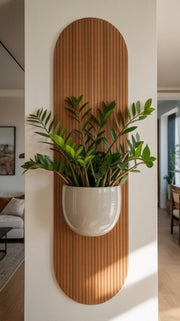 Luxury Bespoke Chateau Accent Decor | Crafted in Teak Wood & 3D Ceramic