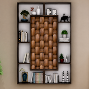 Luxury Bespoke Haven Accent Decor | Crafted in Teak Wood & 3D Ceramic