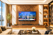 Creative TV wall