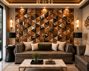 Luxury Wall Decoration | Crafted in Teakwood