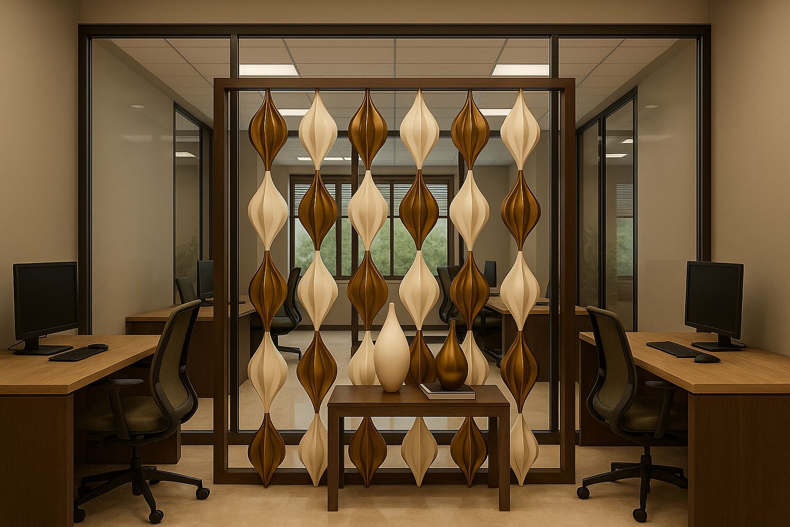 فاصل غرفة إبداعي