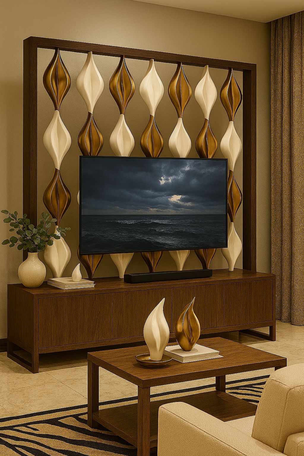 فاصل غرفة إبداعي