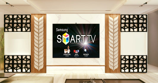 Creative TV wall